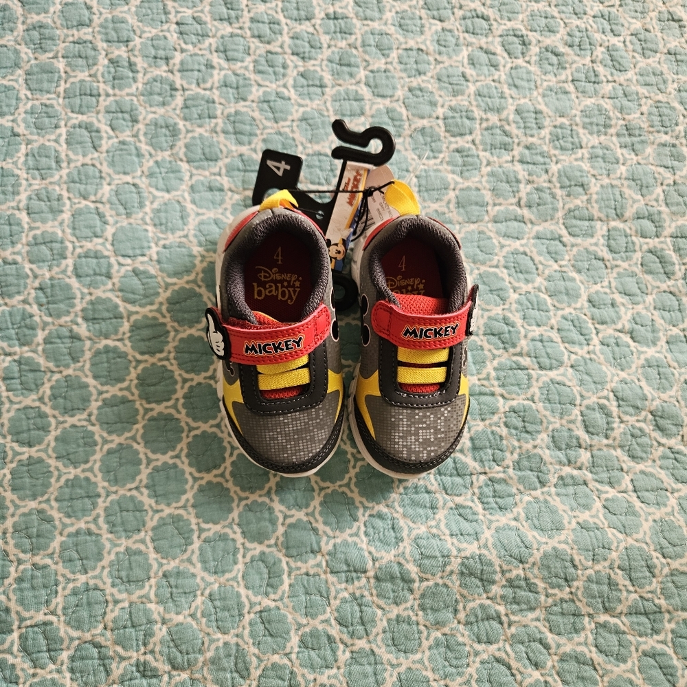 Mickey Mouse Boys Athletic Sneakers